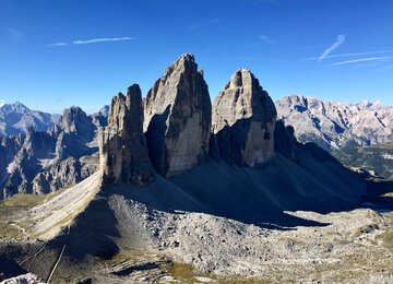 3 Zinnen drei Tagesfahrt Aronzohütte Südtirol , Lüftner , Busreisen  Tagesfahrt | © Johannes Schiffmann 