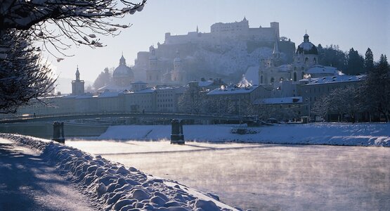 Salzburg Schnee Winter Weihnachten Advent  | © Salzburg Tourismus